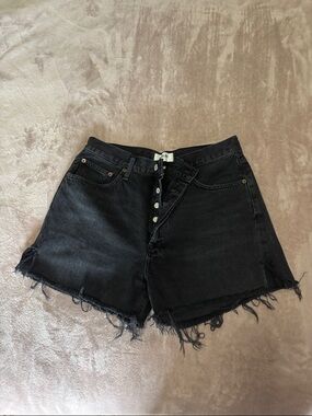 AGOLDE Dee High-Rise Denim Shorts